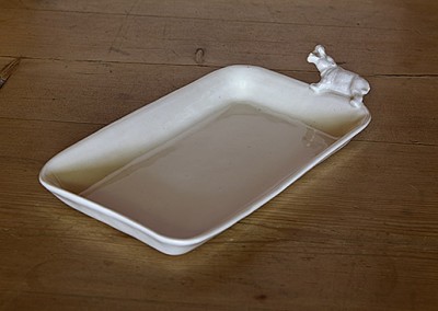 Bandeja Rectangular Hipopótamo (exterior) / Rectangular Tray Hippo (outside)